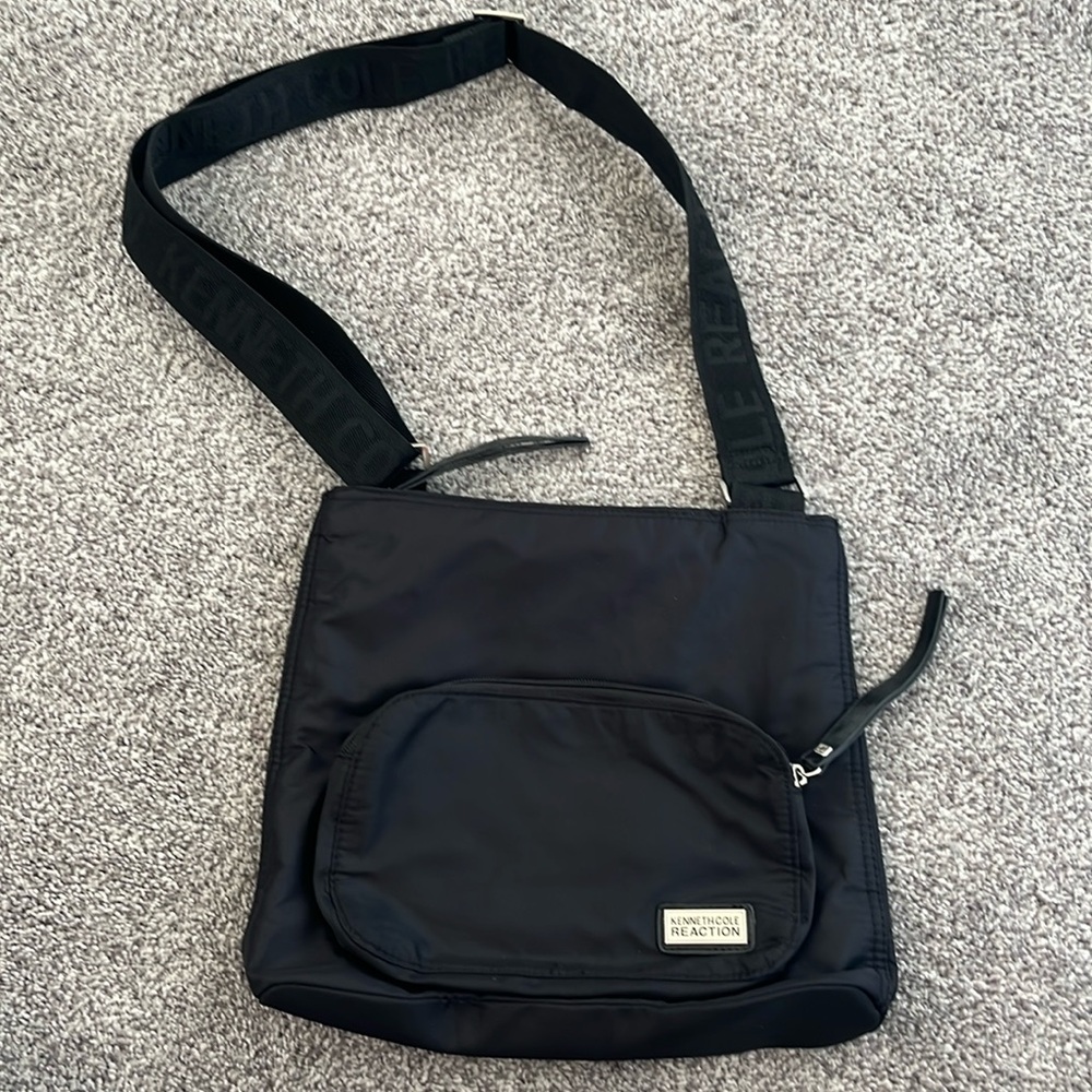 Kenneth Cole Reaction Black Adjustable Strap Purse